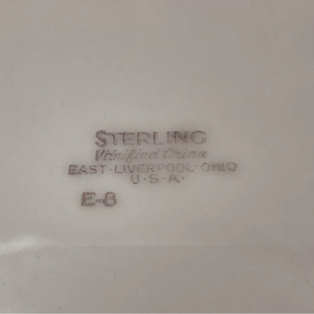 Sterling China Red Hemlock 10